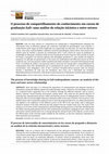 Research paper thumbnail of O processo de compartilhamento do conhecimento em cursos de graduação EaD: uma análise da relação inLintra e entre setores