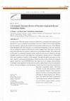 Research paper thumbnail of A systematic literature review of narrative analysis in recent translation studies