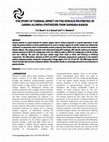 Research paper thumbnail of The Study of Thermal Effect on the Surface Properties of Gamma-Alumina Synthesied from Kankara Kaolin