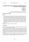 Research paper thumbnail of Investigation into the Usage of Solvent for Extracting Neem Oil from Neem Seed for Industrial Application