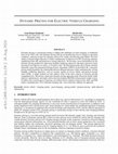 Research paper thumbnail of Dynamic Pricing For Electric Vehicle Charging