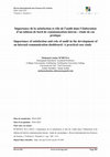 Research paper thumbnail of Importance de la satisfaction et rôle de l’audit dans l’élaboration d’un tableau de bord de communication interne