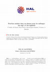 Research paper thumbnail of Fraction molaire dans un plasma pour les mélanges Air-AgC et Air-AgSnO2