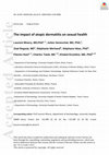 Research paper thumbnail of The impact of atopic dermatitis on sexual health