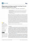 Research paper thumbnail of Fragmentation Level Drives Local Fish Assemblage Diversity Patterns in Fragmented River Basins