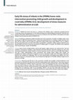 Research paper thumbnail of Early life stress of infants in the SPRING home visits intervention promoting child growth and development in rural India (SPRING-ELS): development of stress measures for administration at scale