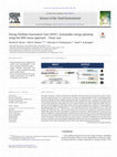 Research paper thumbnail of Energy Portfolio Assessment Tool (EPAT): Sustainable energy planning using the WEF nexus approach – Texas case