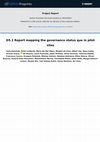 Research paper thumbnail of D5.1 Report mapping the governance status quo in pilot sites