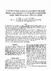 Research paper thumbnail of C-O-H-N fluid inclusions associated with gold-stibnite mineralization in low-grade metamorphic rocks, Mari Rosa mine, Caceres, Spain