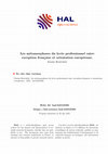 Research paper thumbnail of Les métamorphoses du lycée professionnel entre exception française et orientation européenne