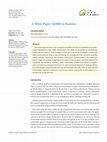 Research paper thumbnail of A White Paper: ADHD in Students