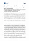 Research paper thumbnail of Water and Agriculture in a Mediterranean Region: The Search for a Sustainable Water Policy Strategy