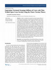 Research paper thumbnail of Equivalent Torsional-Warping Stiffness of Cores with Thin-Walled Open Cross-Section Using the Vlasov Torsion Theory