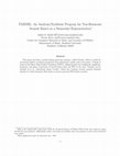 Research paper thumbnail of PARSHL: an analysis/synthesis program for non-harmonic sounds based on a sinusoidal representation