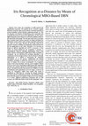 Research paper thumbnail of Iris Recognition at-a-Distance by Means of Chronological MBO-Based DBN