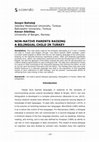 Research paper thumbnail of Non-Native Parents Raising a Bilingual Child in Turkey