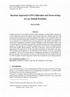 Research paper thumbnail of Bayesian Approach to PD Calibration and Stress-testing in Low Default Portfolios