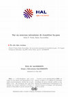 Research paper thumbnail of Sur un nouveau mécanisme By-Pass. Double couche électrique et instabilité By-Pass