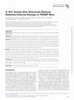 Research paper thumbnail of A 10% Tomato Diet Selectively Reduces Radiation-Induced Damage in TRAMP Mice