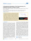 Research paper thumbnail of A Photophysical Interpretation of the Thermochromism of a Polyfluorene Derivative–Europium Complex