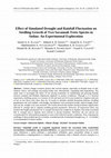 Research paper thumbnail of Effect of Simulated Drought and Rainfall Fluctuation on Seedling Growth of Two Savannah Trees Species in Sudan: An Experimental Exploration