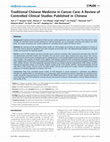 Research paper thumbnail of Correction: Traditional Chinese Medicine in Cancer Care: A Review of Controlled Clinical Studies Published in Chinese