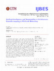 Research paper thumbnail of Artificial Intelligence and Sustainability in Architecture: Scientific mapping in WoS with Biblioshiny