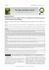 Research paper thumbnail of Productivity of Cherry Tomato Cultivars as Influenced by Watering Capacities and Microclimate Control Designs