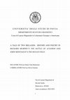 Research paper thumbnail of A tale of two Irelands:  history and poetry in Richard Murphy’s The Battle of Aughrim 
and John Montague’s The Rough Field.