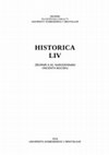 Research paper thumbnail of Historica vol.  LIV (2024)