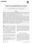 Research paper thumbnail of Modulation by desmopressin of neuronal activity in brainstem micturition center