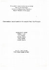 Research paper thumbnail of Correspondence analysis applied to ethnografic data : case examples