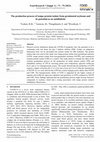 Research paper thumbnail of The production process of tempe protein isolate from germinated soybeans and its potential as an antidiabetic