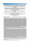 Research paper thumbnail of Comparison of Physicochemical Characteristics and Amino Acid Composition of Water-Soluble Tempe Flour and Commercial SoybeanProtein Isolate