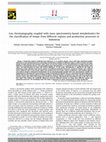 Research paper thumbnail of Gas chromatography coupled with mass spectrometry-based metabolomics for the classification of tempe from different regions and production processes in Indonesia