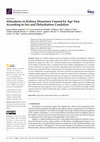 Research paper thumbnail of Alterations in Kidney Structures Caused by Age Vary According to Sex and Dehydration Condition