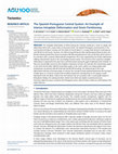 Research paper thumbnail of The Spanish‐Portuguese Central System: An Example of Intense Intraplate Deformation and Strain Partitioning