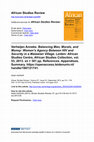 Research paper thumbnail of Balancing Men, Morals, and Money: Women’s Agency Between HIV and Security in a Malawian Village by Janneke Verheijen (review)