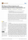 Research paper thumbnail of The Influence of Different Aggregates on the Physico-Mechanical Performance of Alkali-Activated Geopolymer Composites Produced Using Romanian Fly Ash