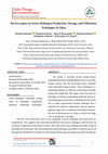 Research paper thumbnail of Review paper on Green Hydrogen Production, Storage, and Utilization Techniques in Libya