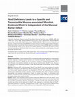 Research paper thumbnail of Nod2Deficiency Leads to a Specific and Transmissible Mucosa-associated Microbial Dysbiosis Which Is Independent of the Mucosal Barrier Defect