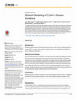 Research paper thumbnail of Network Modeling of Crohn’s Disease Incidence