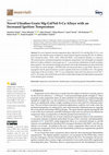 Research paper thumbnail of Novel Ultrafine-Grain Mg-Gd/Nd-Y-Ca Alloys with an Increased Ignition Temperature