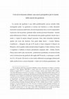 Research paper thumbnail of Crisi ed evoluzioni urbane: una nuova prospettiva per lo studio della nascita dei giudicati