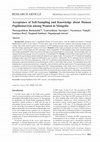 Research paper thumbnail of Acceptance of Self-Sampling and Knowledge about Human Papillomavirus among Women in Mongolia