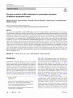 Research paper thumbnail of Dynamic evolution of Mhc haplotypes in cynomolgus macaques of different geographic origins