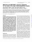 Research paper thumbnail of IMGT/HLA and IMGT/MHC: sequence databases for the study of the major histocompatibility complex