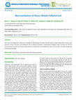 Research paper thumbnail of Bioremediation of Heavy Metals Polluted Soil