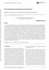 Research paper thumbnail of Heart rate and velocity in Vaquejada horses during field tests