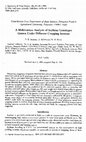 Research paper thumbnail of A Multivariate Analysis of Soybean Genotypes Grown Under Different Cropping Systems